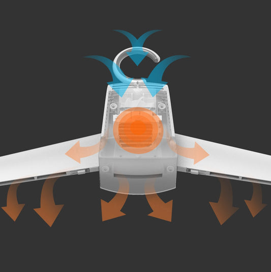 Gancho secador portátil de ropa y zapatillas