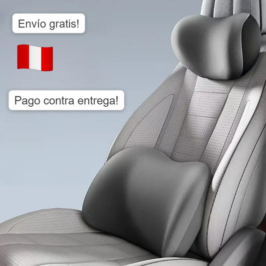 Pack cojín ergonómico lumbar y cervical