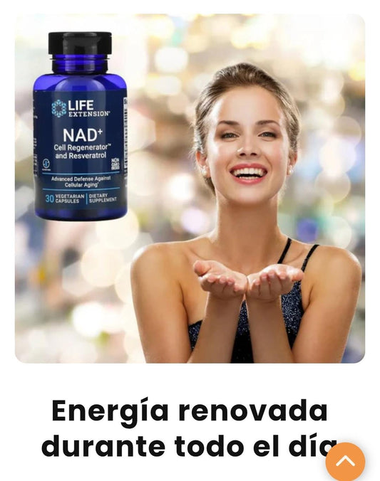 Suplemento Optimizado Nad Y Resveratrol