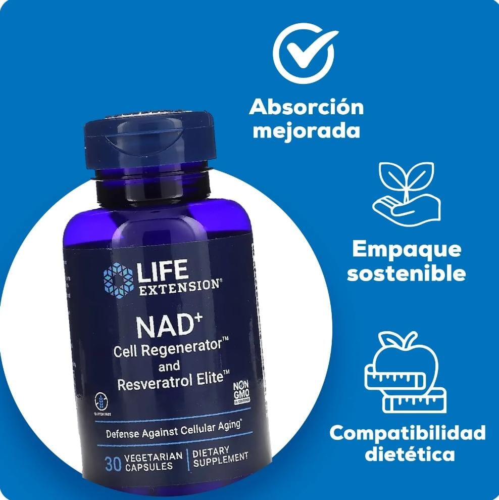 Suplemento Optimizado Nad Y Resveratrol