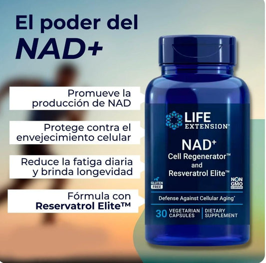 Suplemento Optimizado Nad Y Resveratrol